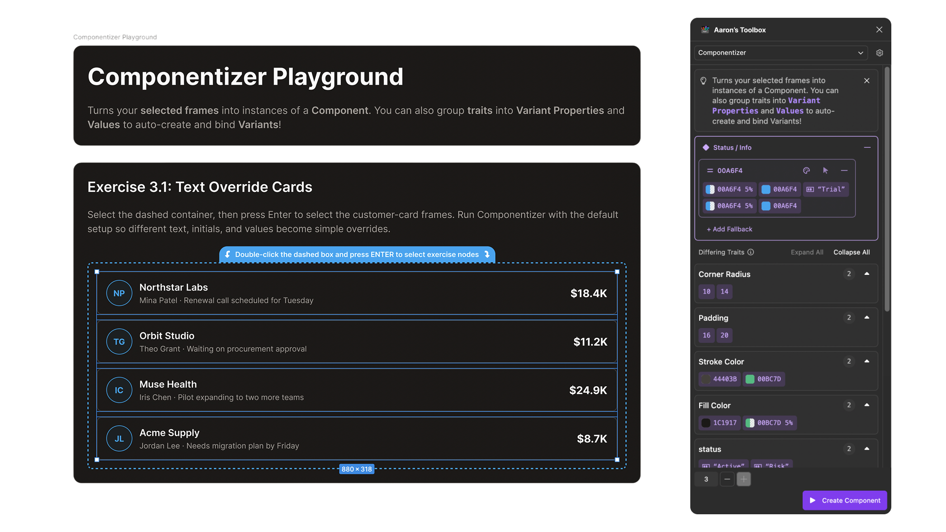 4 of 6: Componentizer